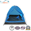 170t Polyester Manual Camping Tent for Outdoor